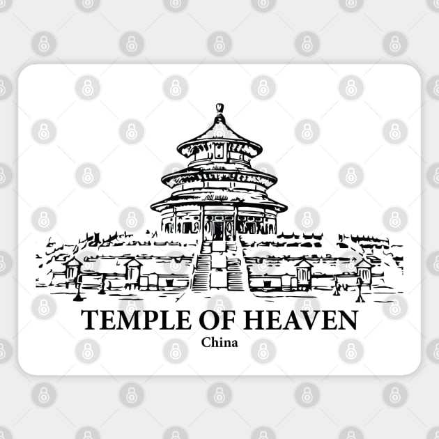 Temple of Heaven - China Magnet by Lakeric